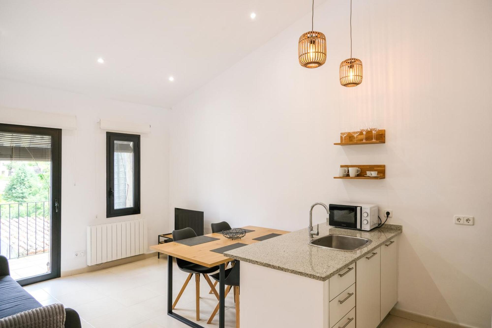 Ca Leudald 3 Apartamento En Besalu Con Terraza Exterior foto