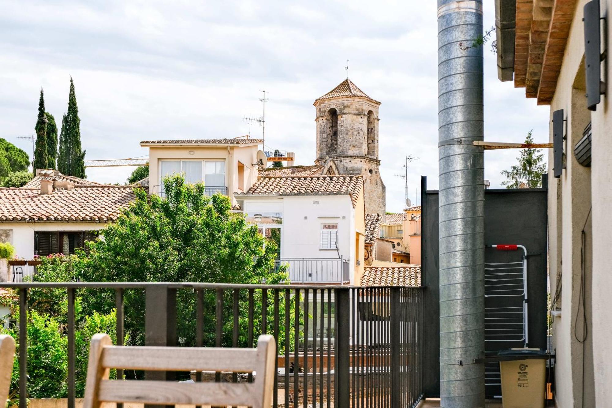 Ca Leudald 3 Apartamento En Besalu Con Terraza Exterior foto